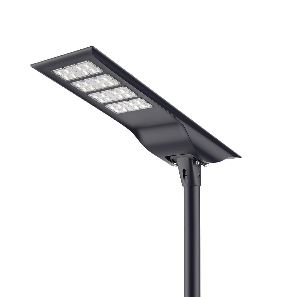 Hishine 180LPW 60w 80w 100w 120w 150w Outdoor Area Solar Panel Road Street light Ip66 All in One Led Solar Street Light