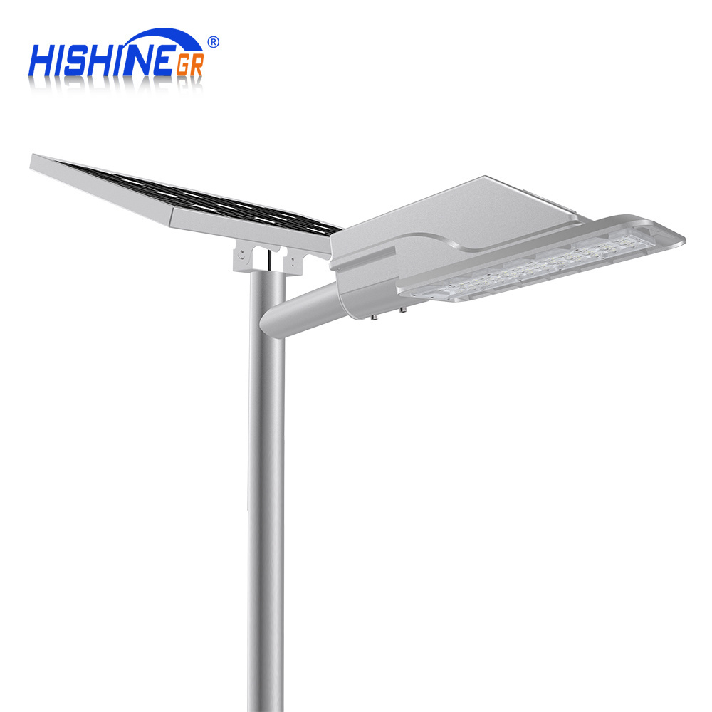 High Lumen IP67 Solar Street Light Smart City Farola Solar Intelligent Sensor Wifi Camera Solar Led Street Lighting Fixtures 80