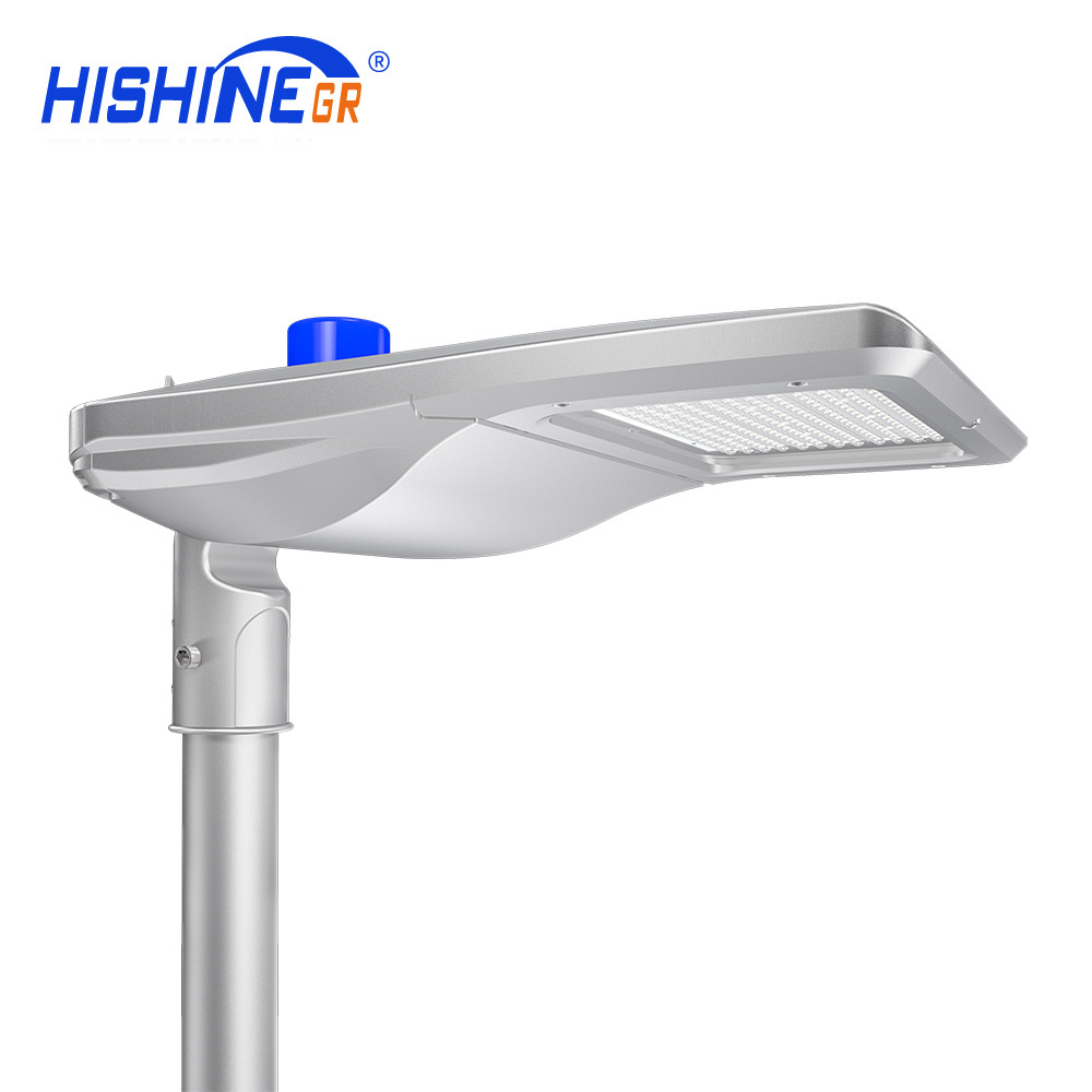 Hishine Wireless Monitoring Solar Street Light 100w Led Street Light in Stock IP67 AC Led 150w 80 Led Ufo 150 W Type 2/3/5 6.2