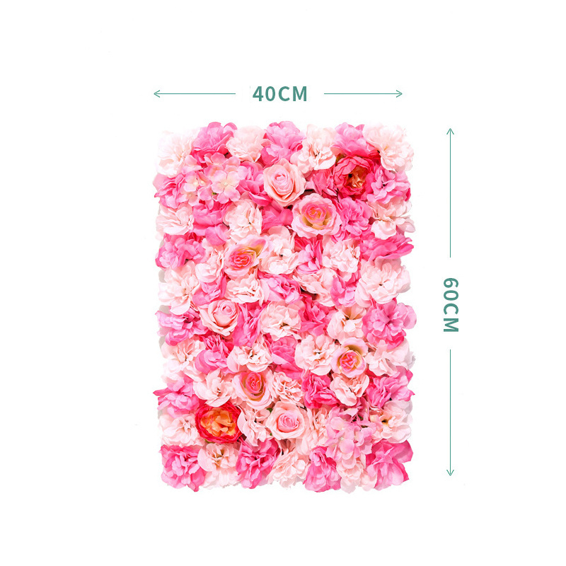 Factory Direct Sales Silk Rose Hydrangea Wedding Table Centerpieces Artificial Flower Wall For Wedding Decoration