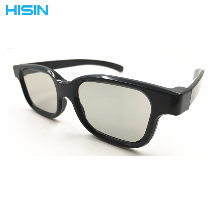 HD shock 3D stereo vision Cinema circular polarized glasses Avatar 3D film glasses