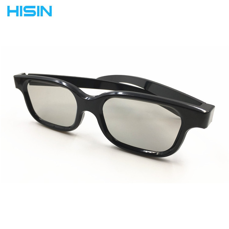 HD shock 3D stereo vision Cinema circular polarized glasses Avatar 3D film glasses