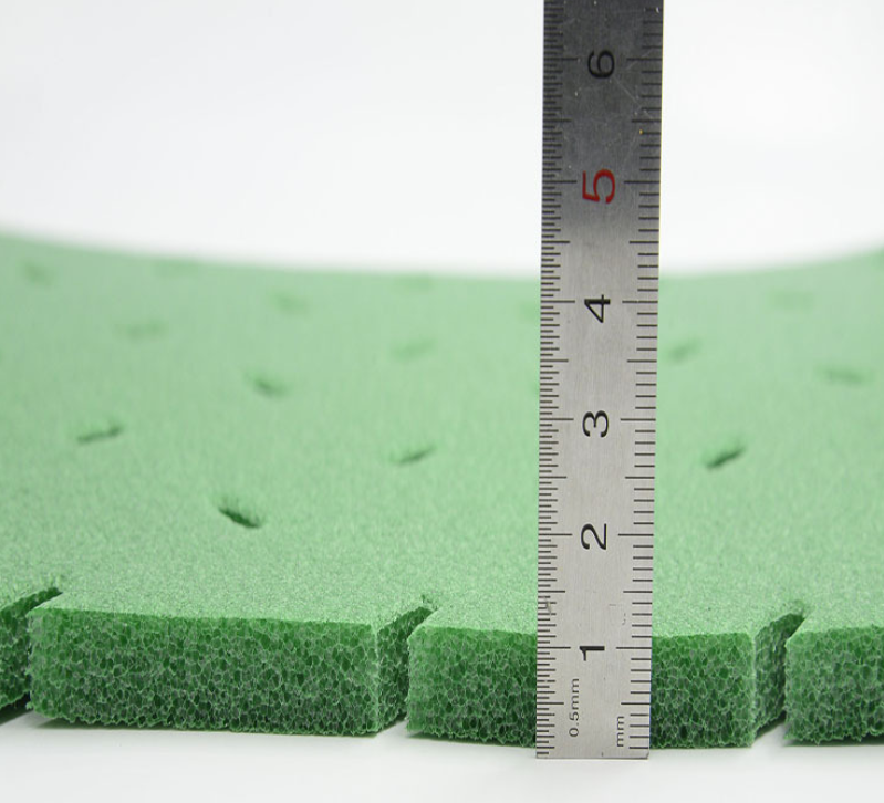 10mm shock padded artificial grass underlay shock absorbing layer for artificial grass