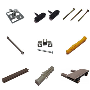 SUS304 Invisible Hidden WPC Outdoor Deck Flooring Clip ,Outdoor deck kit, Durable WPC deck fasteners clips hidden