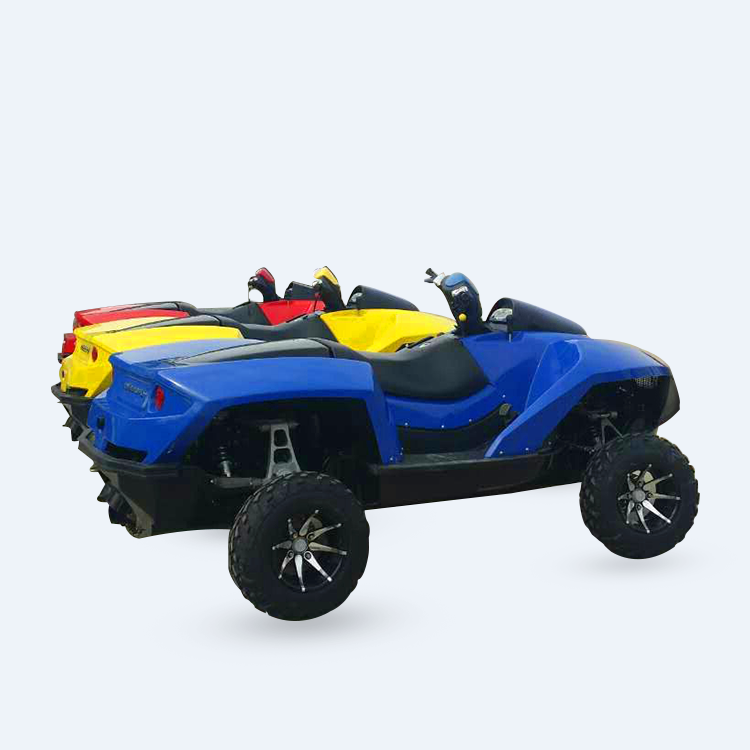 Original And Affordable Hison Jet Ski Boat 4-stroke Amphibious Atv Quadski Amphibious Four-wheel Jet Ski