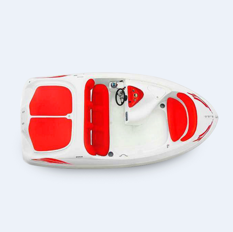 New Speed Boat Fiberglass People Working Boats Customize Top Roof Speedboat