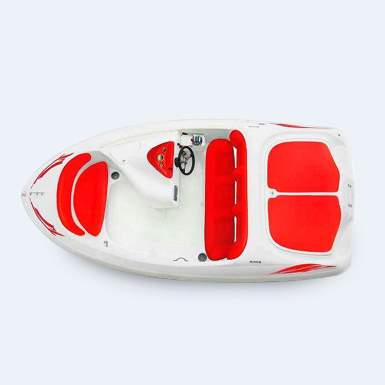 Surfing Motorcraft High Speed Boat Business And Leisure Fiberglass Small Yacht Speedboat