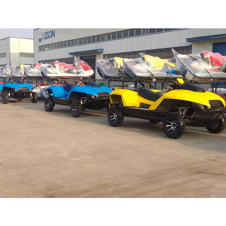 Cheaps Wholesale Quadski 4 Stroke Atv Amphibious Watercraft Jetski Motorboat Waverunner Jet Ski