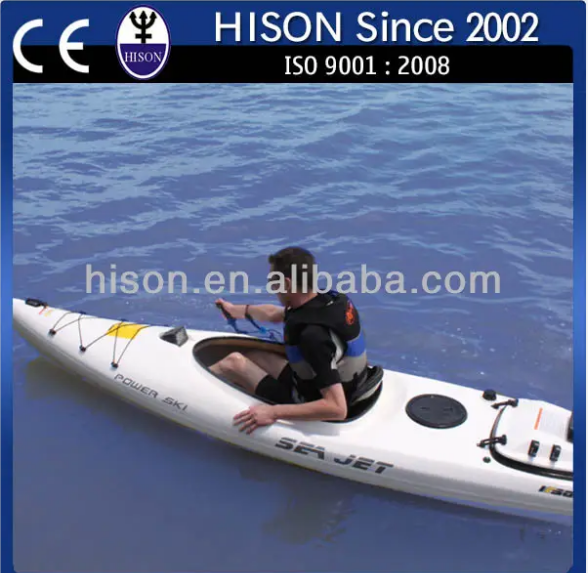 High Quality Good Price New Hison 4 Stroke Jet Engine Powered Canoe Surfing Harness Kayak Boat Kayak Motor Electric