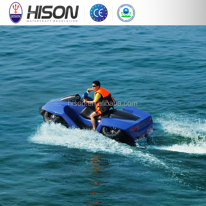 Manufacturers Hison Good Price Street Legal Atv 1500cc Quadski Amphibious Atv 4 Wheel For Sale