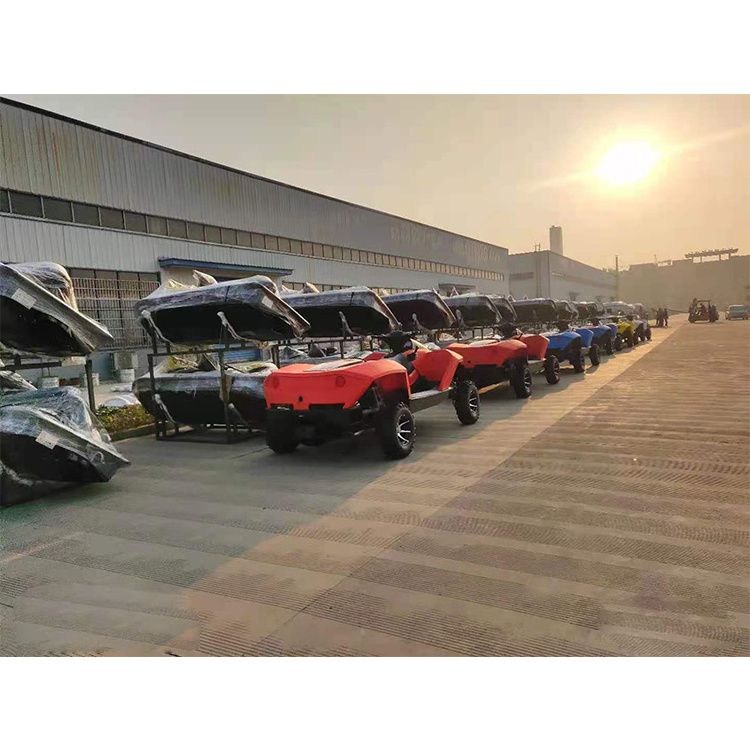 2022 Wholesale Newly 4 Wheel Quad Bike Amphibious Vehicles Water Sport Durable Jet Ski Amphibious Atv