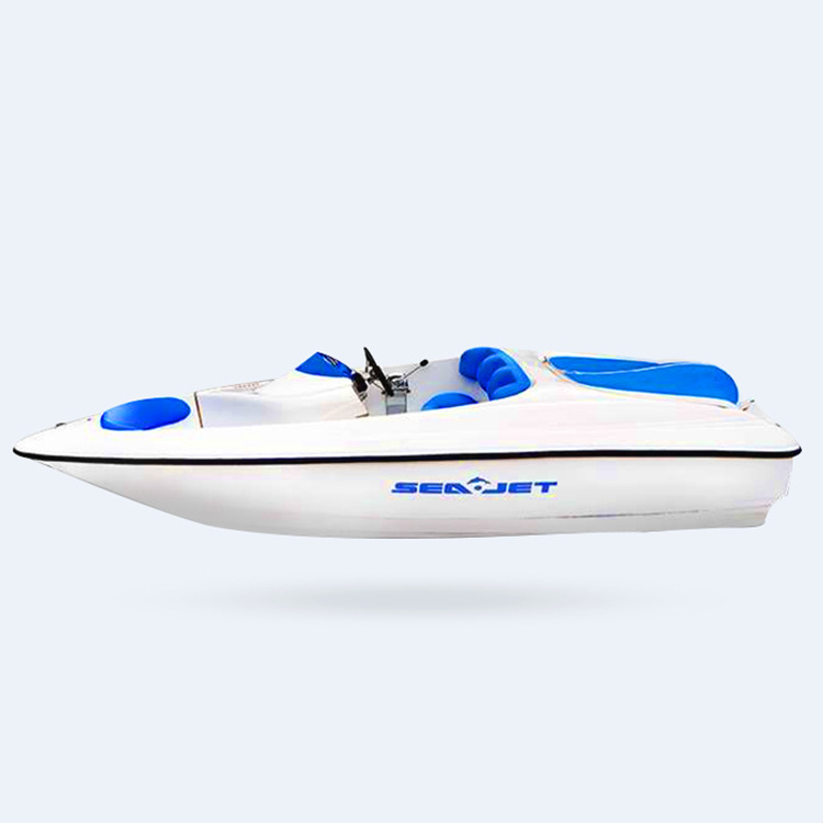 Surfing Motorcraft High Speed Boat Business And Leisure Fiberglass Small Yacht Speedboat