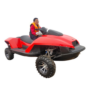 High Popular Cool Amphibious Waterplay Crafts ATV 1500CC 4 Cylinder  Crosski Quadski with 2 Seaters