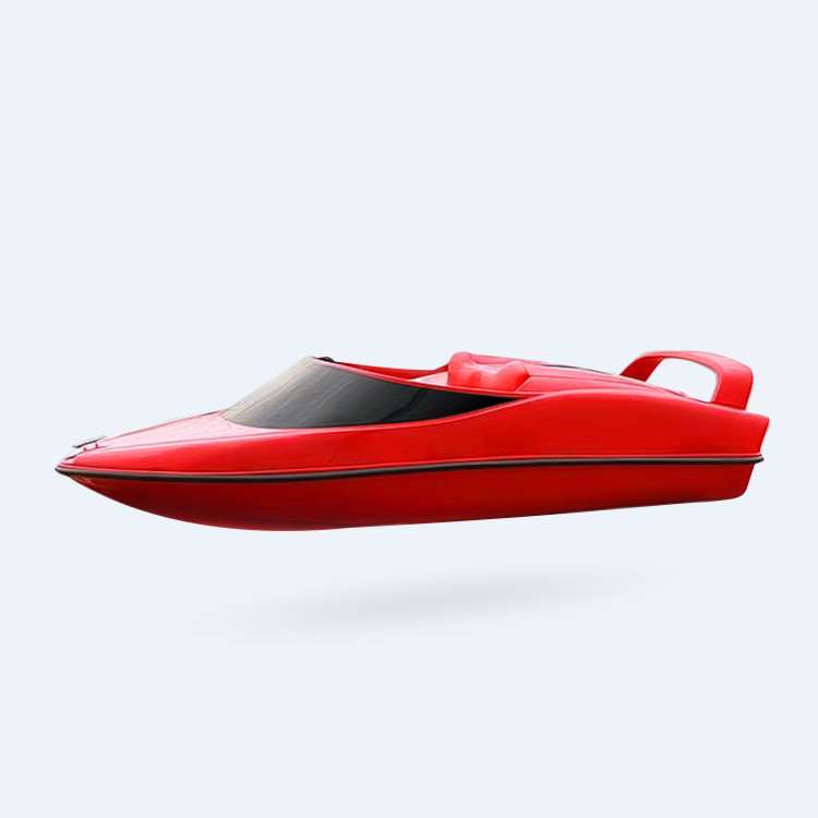 Factory directly provide high quality fiberglass yacht small mini speed boat with motor