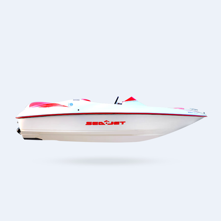 New Speed Boat Fiberglass People Working Boats Customize Top Roof Speedboat