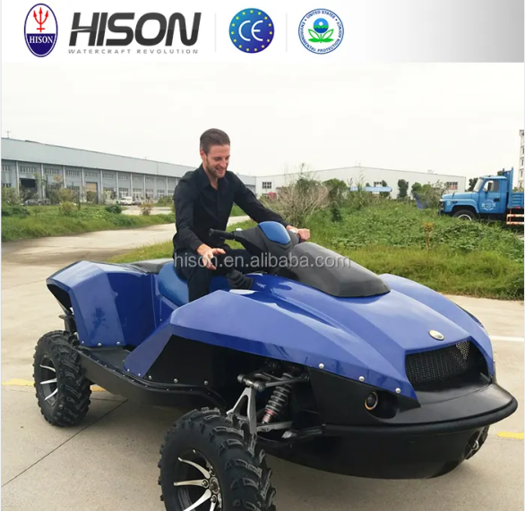 Made In China Manufacturer Water And Land Atv Double Driving Amphibious Vehicles For Adults Tourist Attractions Jet Ski Cars