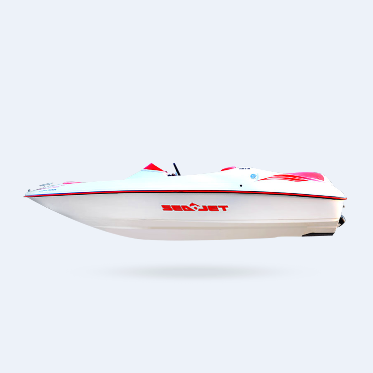 High quality fiberglass yacht motor boats small mini speed boat