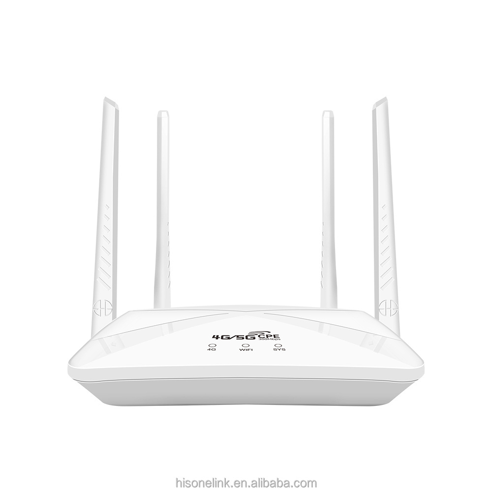 Russia Market R810B 4g wireless router  with sim card slot 4 antennas 4g lte cpe router