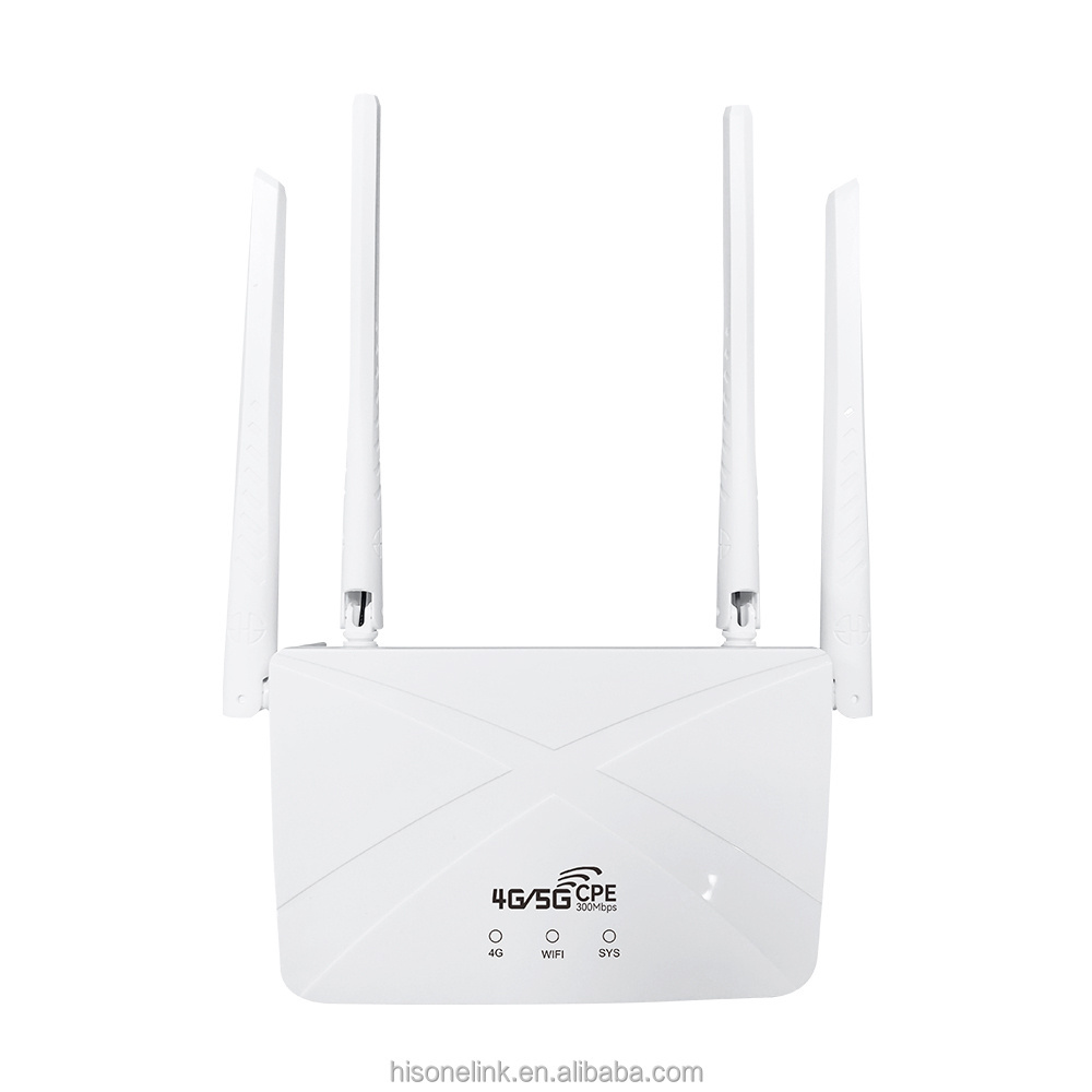 Russia Market R810B 4g wireless router  with sim card slot 4 antennas 4g lte cpe router