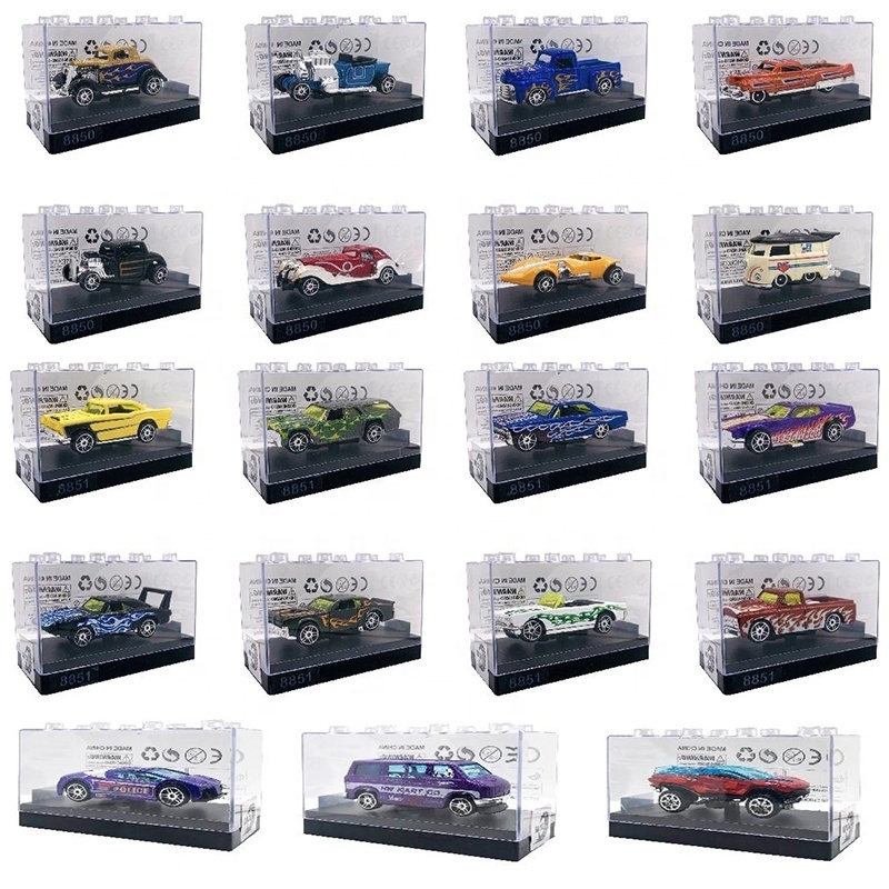 Hot Sale mini Alloy Diecast Small Car 1:64 Classic Simulation Metal Vehicle Wheels Toys Racing Cars Model Set Toy For Kids