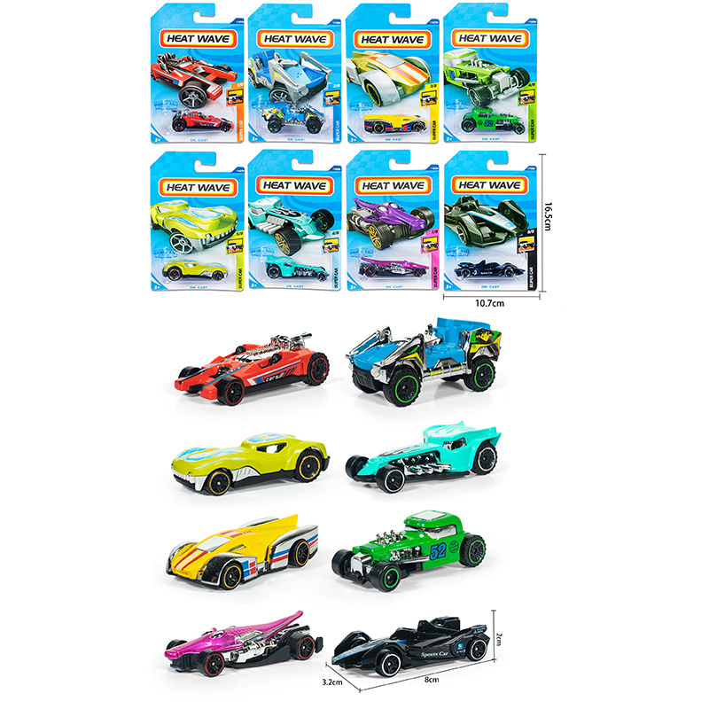 Wholesale 1/64 Wheels Diecast mini alloy Car Toys Hot Free Wheel Children's Alloy Toy Model Kit Car For Kids