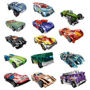 Wholesale 1/64 Wheels Diecast mini alloy Car Toys Hot Free Wheel Children's Alloy Toy Model Kit Car For Kids