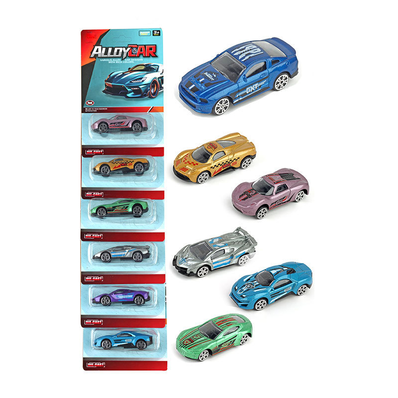 Hot Selling Mini Alloy Racing Car Model Wheel 1:64 Small Die Cast Vehicles Toys For Toddler Boy Girl Gift