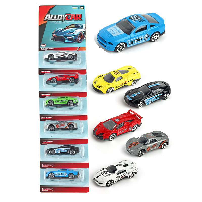 Hot Selling Mini Alloy Racing Car Model Wheel 1:64 Small Die Cast Vehicles Toys For Toddler Boy Girl Gift