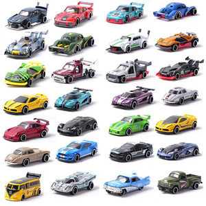 Wholesale Kids Vehicle Toys OEM Customized Hot Free Wheel Alloy Scale Model 1/64 Diecast Car