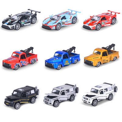 Hot Sale Free Wheel Boys Collect 1/22 Metal Car Racing Vehicle Model Alloy Diecast Truck Toy