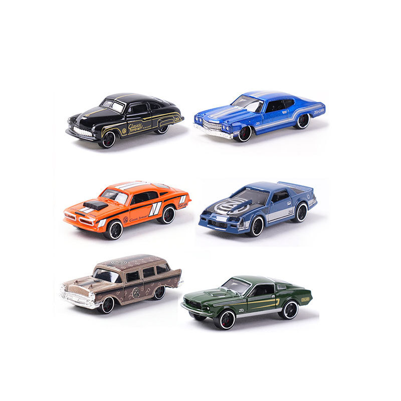 Wholesale Kids Vehicle Toys OEM Customized Hot Free Wheel Alloy Scale Model 1/64 Diecast Car