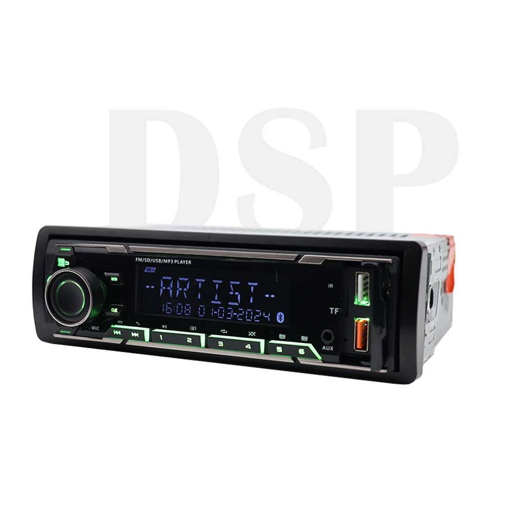 Hot Selling 1Din Car MP3 Player Car Stereo with BT FM USB DSP Car Radio