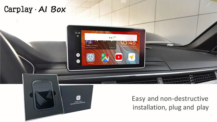 USB dongle Android box car multimedia player 2+16GB 4+32GB plug and play carplay ai box