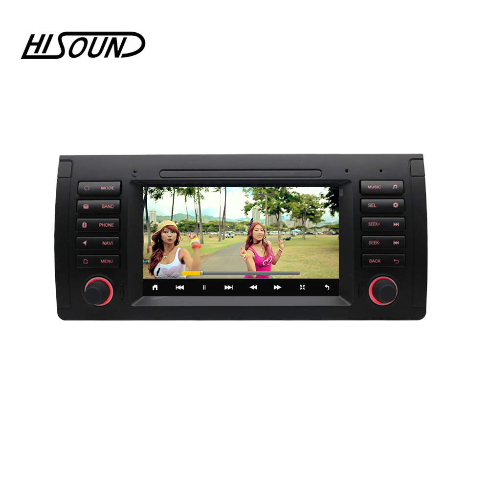 2Din Android 10 system Autoradio with BT mirror link GPS WIFI FM car stereo for BMW E39