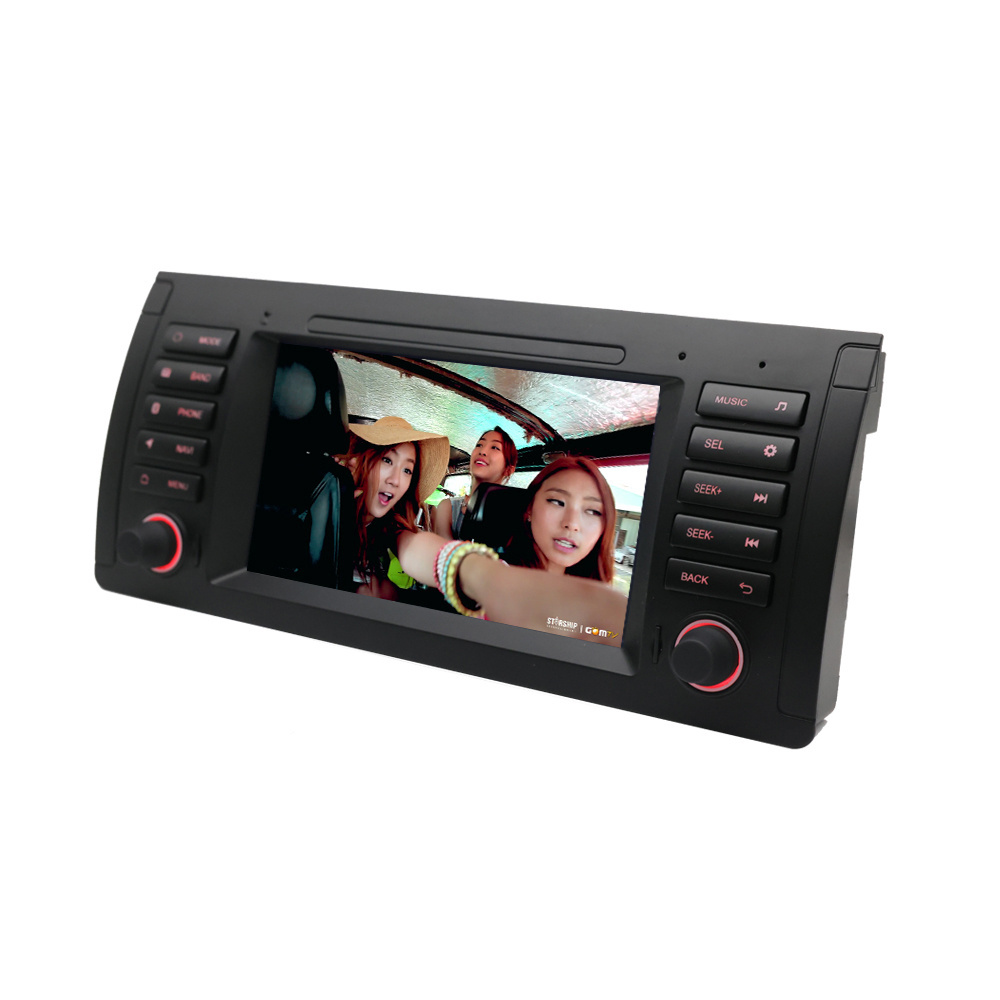 2Din Android 10 system Autoradio with BT mirror link GPS WIFI FM car stereo for BMW E39