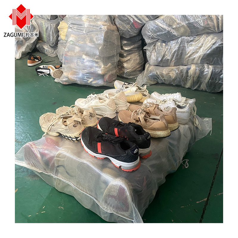 Bale Of Morning Shoes Used Famous Brand Tennis Platform Used Casual Shoes For Sale Men Breathable Trainer Second Hand Shoes