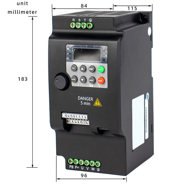 HISUN Wholesale Small VFD 4.0KW 380V Ac Frequency Inverter