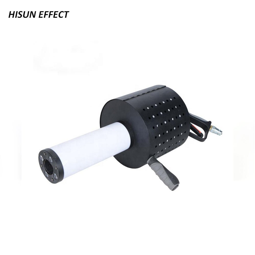 Hisun Stage effect Manufacture confetti gun confetti machine shot gun led co2 jet with advantage price