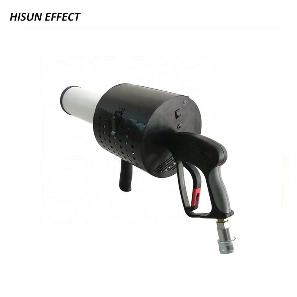 Hisun Stage effect Manufacture confetti gun confetti machine shot gun led co2 jet with advantage price