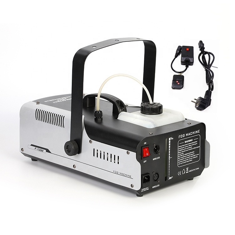 Professional 1200w fog smoke machine suitable for parties and weddings DMX remote control smoke bubble machine stage effect