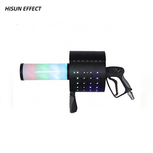 Hisun Stage effect Manufacture confetti gun confetti machine shot gun led co2 jet with advantage price