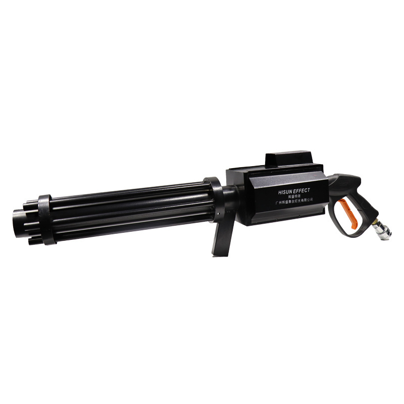 Stage special effects products Gatling LED CO2 confetti gun