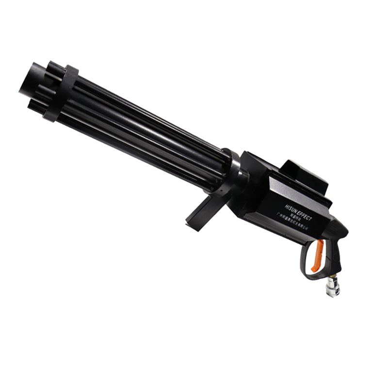 Stage special effects products Gatling LED CO2 confetti gun