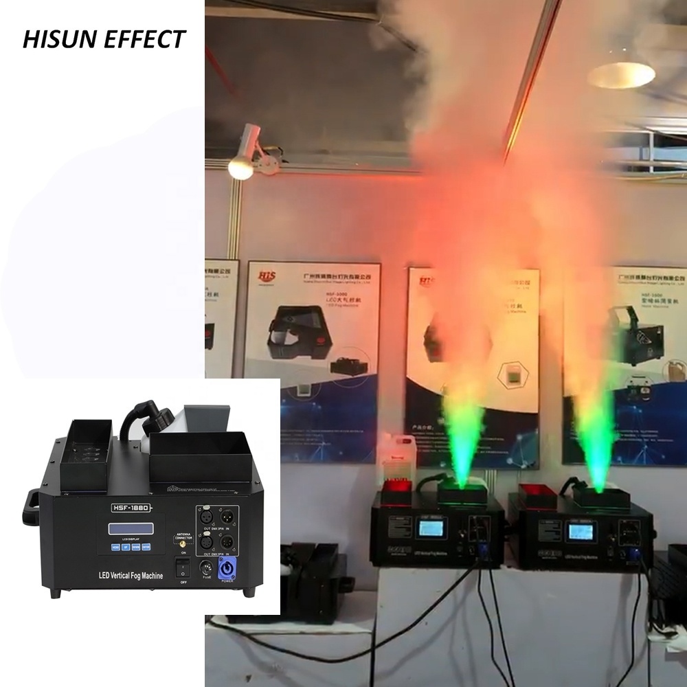 VERTICAL led 1500W fog machine dmx fire machine