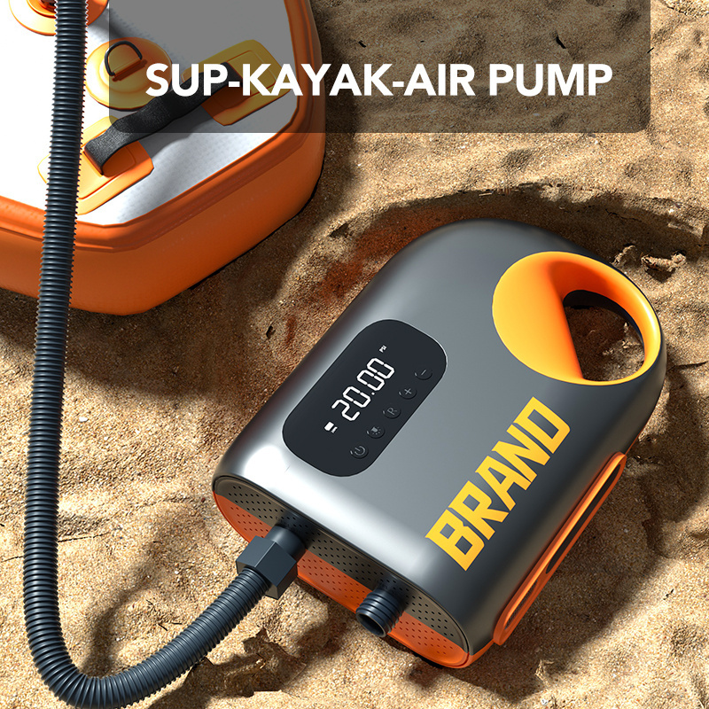 Portable Quick-Fill Electric SUP Pump  Rechargeable  Inflator Deflator for Inflatables Raft Bed Boat Pool Floats Air Pump