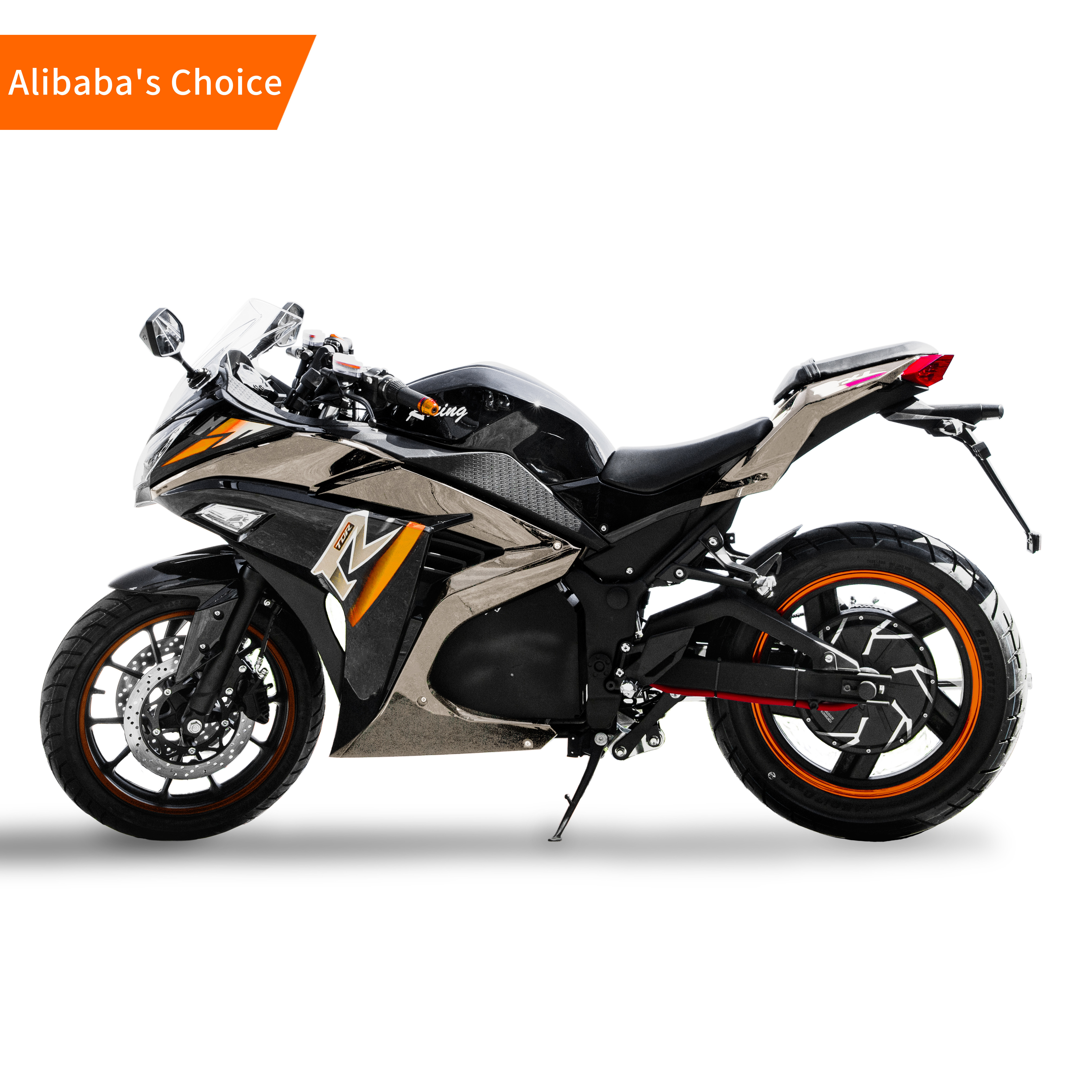 Romania cheap fastest adult 8000 watt 72v racing sportbike 5000w electric street motorcycle for men with lithium battery