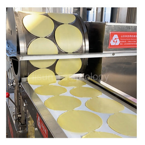 Commercial gas crepe maker spring roll wrapper machine pancake maker lumpia popiah making machine injera making machine