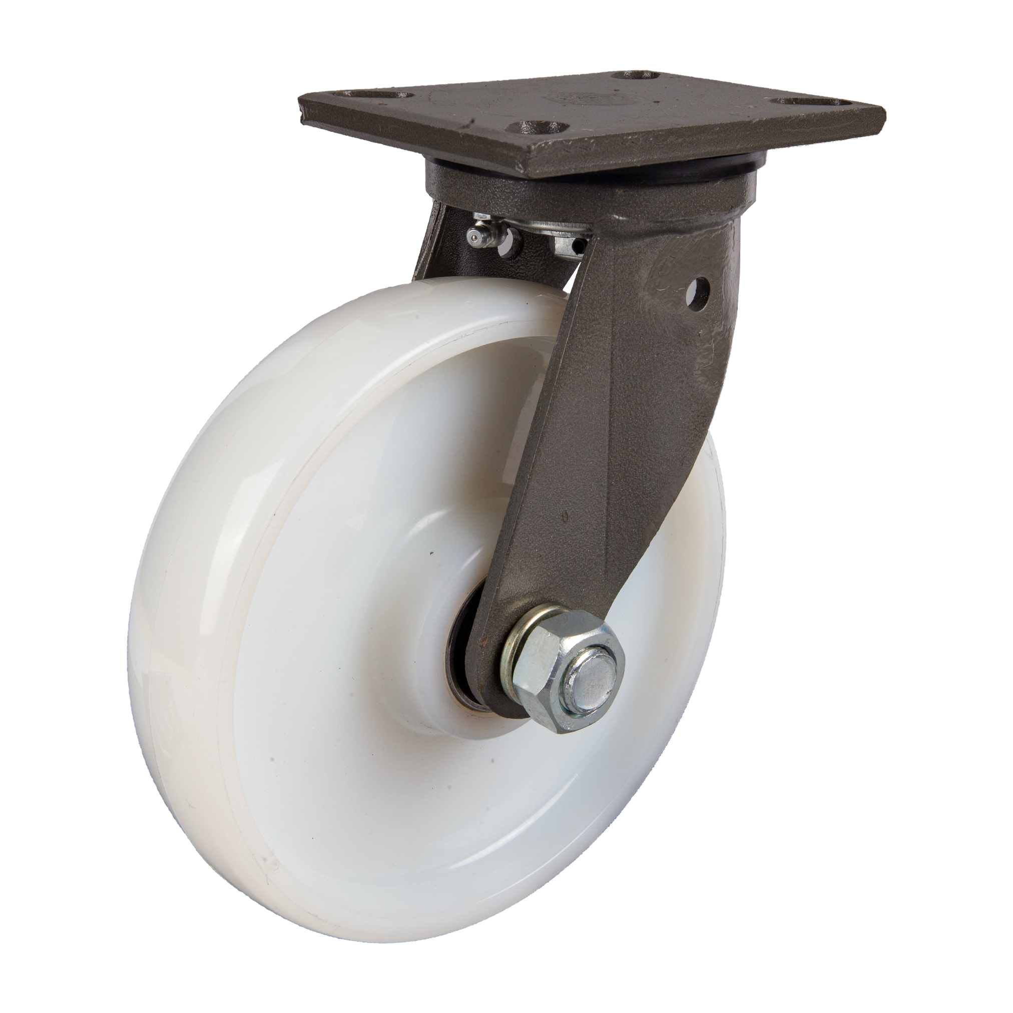 8 inch heavy duty brake nylon caster