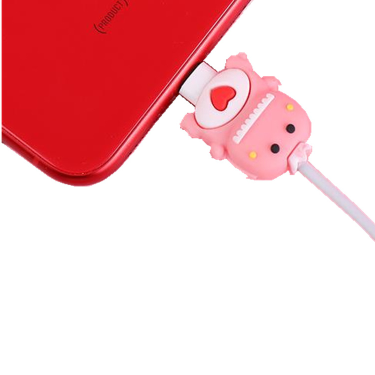 Hot Sale Animal Cable Bite USB Charging Data Cable Protector Phone Charger Cable Protector