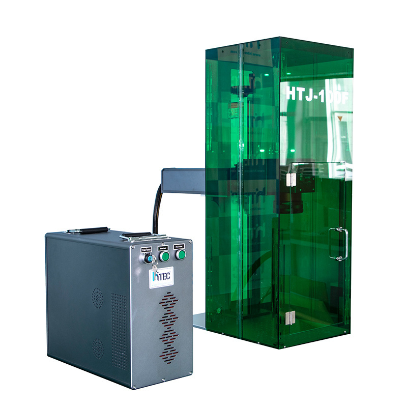 Enclosure 3d Feeltek Fiber Laser Marking Machine for metal engraving